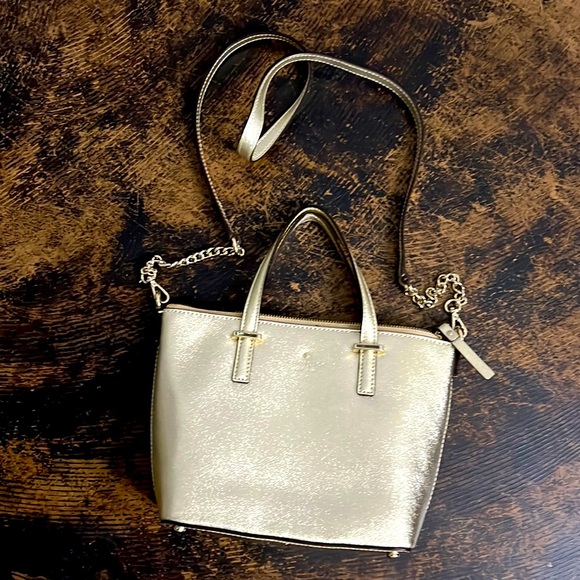kate spade Bags Kate Spade Gold Purse Poshmark